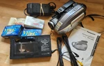 Panasonic PV-L352D Palmcorder Vhs-c W/ Oem Playpak, Charger, Cables, No Battery. Fixed Price $49.44.