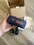 Sony Handycam HDR-CX240 Camcorder Blue 27X Zoom 2.7" Lcd Box Works Great. Fixed Price $250.00.