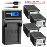 Kastar Battery Lcd Usb Charger For Canon BP-820 BP-828 & Vixia XA55 Camera. Fixed Price $57.99.