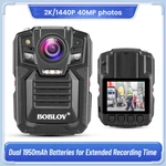 Boblov Body Camera With Audio Hd 1440P Night Vision Vedio Police Recorder. Fixed Price $105.71.
