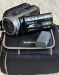 Jvc Everio X.v.color 40GB (GZ-HD10U) Hard Disk Camcorder W/battery + Bag. Fixed Price $79.99.
