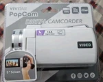 Vivitar DVRE507-WHIT Popcam Digital Camcorder, 48MP, Full Hd 1080P Video Camera. Fixed Price $29.99.