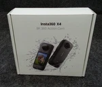 INSTA360 Cinsabma X4 8K Action Camera 6.7MM 72MP Black No Battery. Fixed Price $379.99.
