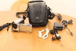 Jvc Everio GZ-MG330 (30 Gb) Flash Media, Hard Drive Camcorder Full Kit + Bag. Fixed Price $79.00.