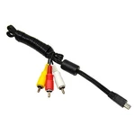 Mini Usb To 3 Av Audio Video Cable For Canon Eos Series Digital Camera. Fixed Price $10.95.