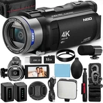 Video Camera 5K 48MP 16X 30FPS Ir Touch Screen Camcorder Anti-shake For Vlogging. Fixed Price $179.99.