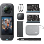 INSTA360 360-DEGREE Action Camera Bundle 8K 49 Feet Waterproof Cinsaaha X504. Fixed Price $579.04.