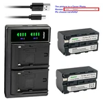Kastar Battery Lcd Dual Charger For Sony NP-F750 & CCD-TRV97 CCD-TRV98 CCD-TRV99. Fixed Price $61.99.