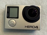 Gopro HERO4 Action Camera Silver Wi-fi Touch Screen With Cable & 64GB Microsd. Fixed Price $47.99.