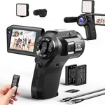 2K/8K Video Camera, 48MP/75MP Camcorder With Picture-in-picture Mode, Wifi Vlogg. Fixed Price $89.99.