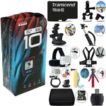 Gopro HERO10 Black 4K30 Ultra Hd, 23MP, Wi-fi Waterproof Action Camera -mega Kit. Fixed Price $340.99.