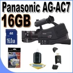 Panasonic AG-AC7 Shoulder Mount Avchd Camcorder W/16GB Sdhc Memory + Usb Card.... Fixed Price $1599.95.