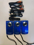 Lot Of 3) Bell+howell T100HD-BL TAKE1 Digital Video Camcorder W/ Fold Lcd. Fixed Price $49.99.