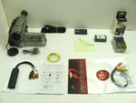 Panasonic Palmcorder PV-DV100D Mini Camcorder 18X Zoom + Video Transfer Kit. Fixed Price $96.99.