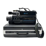 Panasonic Omnimovie PV-420D Vhs Hq Camcorder Af X6 Ccd Video Untested W/ Case. Fixed Price $69.95.