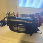 Jvc GR-AXM210 Handheld Vhs-c 50X Optical Zoom Lcd Screen Black Camcorder. Fixed Price $49.99.