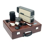 Sony AVC-3200 Video Camera W/ 12.5-75MM F/1.8 Tv Zoom Lens, Mic, Case. Fixed Price $175.00.