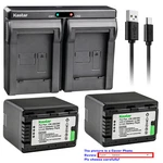 Kastar Battery Dual Usb Charger For Panasonic VW-VBK360 & SDR-S70PC. Fixed Price $62.99.
