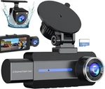 Dash Front And Rear, 2.5K+1440P Triple Camera With 32GB Card - Open Box. Fixed Price $37.99.