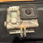 Gopro HERO8 Black 12MP Waterproof Action Camera Camo Wrap Case Bundle. Fixed Price $150.00.