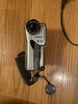 Lot Of Canon Elura Minidv Camcorder W/ Charger, Batteries 10X/40X 2" Lcd. Fixed Price $100.00.
