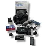 Sony Handycam CCD-TR9 Video 8 Camcorder Bundle 10X Zoom Manual Remote Tape Read. Fixed Price $39.95.