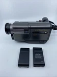 Hitachi VM-E510A 8MM VIDEO8 Camera Camcorder Vcr Player Video, 2 Batteries As Is. Fixed Price $47.99.