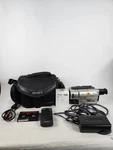 Sony CCD-TRV87 Handycam Camcorder With Remote Charger Cables Bag Tested. Fixed Price $299.99.