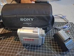 Sony DCR-HC20 Minidv Digital Handycam Camcorder. Fixed Price $90.00.