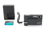 Near Mint W/battery Sony Cyber-shot DSC-T50 7.2MP Digital Camera Black Japan. Fixed Price $79.99.