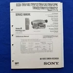 Sony CCD-TRV10E CCD-TRV12E CCD-TRV12PK CCD-TRV22 Service Manual Origin. Fixed Price $106.75.