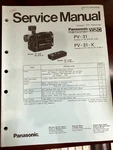 Panasonic PV-31K PV-31D Service Manual From The Usa **original**. Fixed Price $28.99.