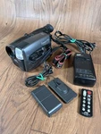 Jvc Gr AX810U Vhs-c Compact Camcorder Video Camera W/ Accessories And Tapes. Fixed Price $49.99.