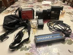 Vtg Magnavox Newvicon Lolite Video Camera VR8278BK01 Bescor Charger EXTRAS1985. Fixed Price $64.99.