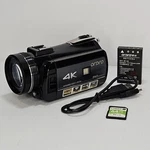 Ordro HDR-AC3 24MP 4K Handheld Digital Camcorder W/ Battery + 64GB Sd Charger. Fixed Price $54.95.