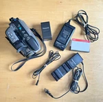 Panasonic Palmcorder 150X Digital Zoom PV-D300D W/ac Adapter Battery Cords Tape. Fixed Price $59.97.
