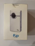Flip Video Ultrahd Pocket Camcorder White Original Box Untested Powers On. Fixed Price $27.00.