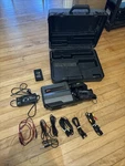 Vintage Zenith Full-size Vhs Camcorder Model VM7050 W/ Case & Cords. Fixed Price $10.00.