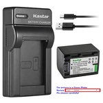 Kastar Battery Slim Charger For Sony NP-FH70 & HDR-SR62 HDR-SR67 HDR-SR7. Fixed Price $6.59.