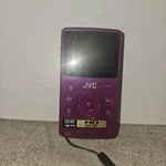 Jvc GC-FM1VU Hd Memory Camera Camcorder Purple With Box, Cables, Instructions. Fixed Price $24.99.