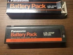 Vintage Panasonic Camcorder LCS-2012P Battery Pack 12V 2AH Untested. Fixed Price $17.50.