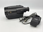 Sony CCD-TR/23 Handycam Video 8 Vintage 1995 ( Tested ) Charger. Fixed Price $119.00.
