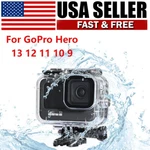 For Gopro Hero 13 12 11 10 9 Underwater Waterproof Housing Case Diving Protect. Fixed Price $14.99.