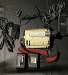 Vintage Sony Handycam CCD-TR5 Video 8 Tape Camcorder Batteries Charger++. Fixed Price $32.00.