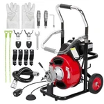 Garvee 370W Electric Drain Cleaner 1700 RPM,75FT 1/2" Cable For 1-4" Pipe,wheels. Fixed Price $352.49.