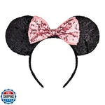 Miaow Sequin Black Mouse Ears Headband Mm Glitter Hair Clasp Adults Women. Fixed Price $20.00.