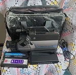 Vintage 1988 Cg 9806 Hq Movie Video System Vhs Camcorder Camera & Accessories. Fixed Price $100.00.
