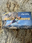 Ourlife Action Camera Hd 1080P, 2" Lcd Screen, 400MAH Battery. Fixed Price $28.00.