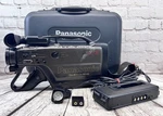 Panasonic PV-7200 Omnimovie Vhs Hq AFX12 Camcorder Untested W Case & Accessories. Fixed Price $43.73.
