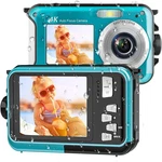 Acuvar Waterproof Digital Camera 48MP Underwater Dual-screen Autofocus. Fixed Price $76.30.